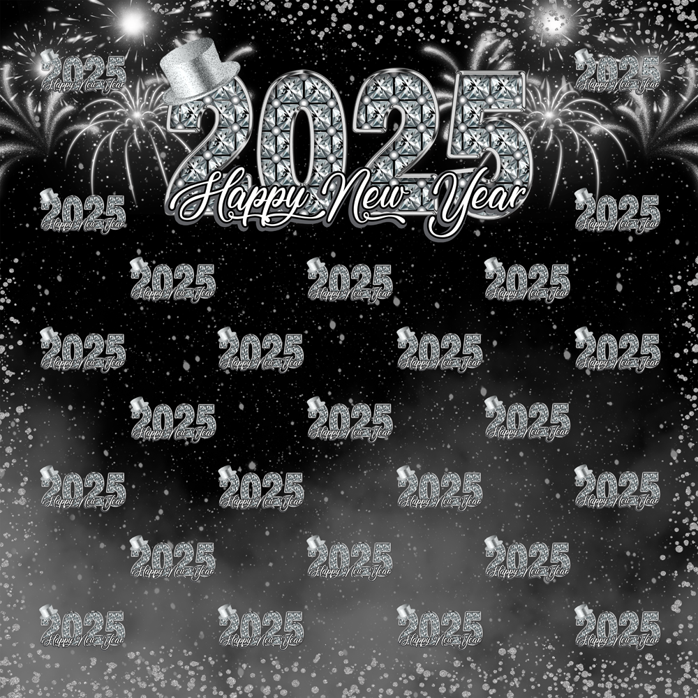New Year's Eve Party Photo Booth, New Year's Backdrop, New Year's Banner, 2025 Backdrop, 2025 Banner, New Years, Holiday Backdrops, 2025
