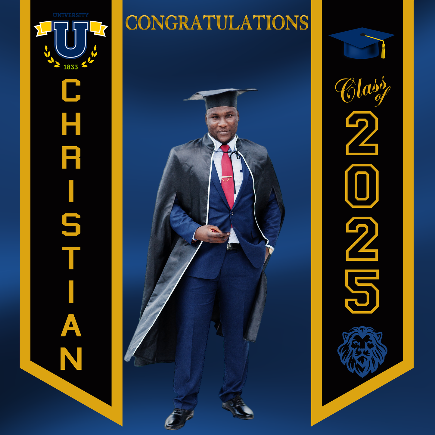 Graduation Backdrop, Prom, Graduation Photo Booth, Class of 2025 Backdrop, Class of 2025 Step and Repeat, Graduation Senior Prom Banner, Class of 2025