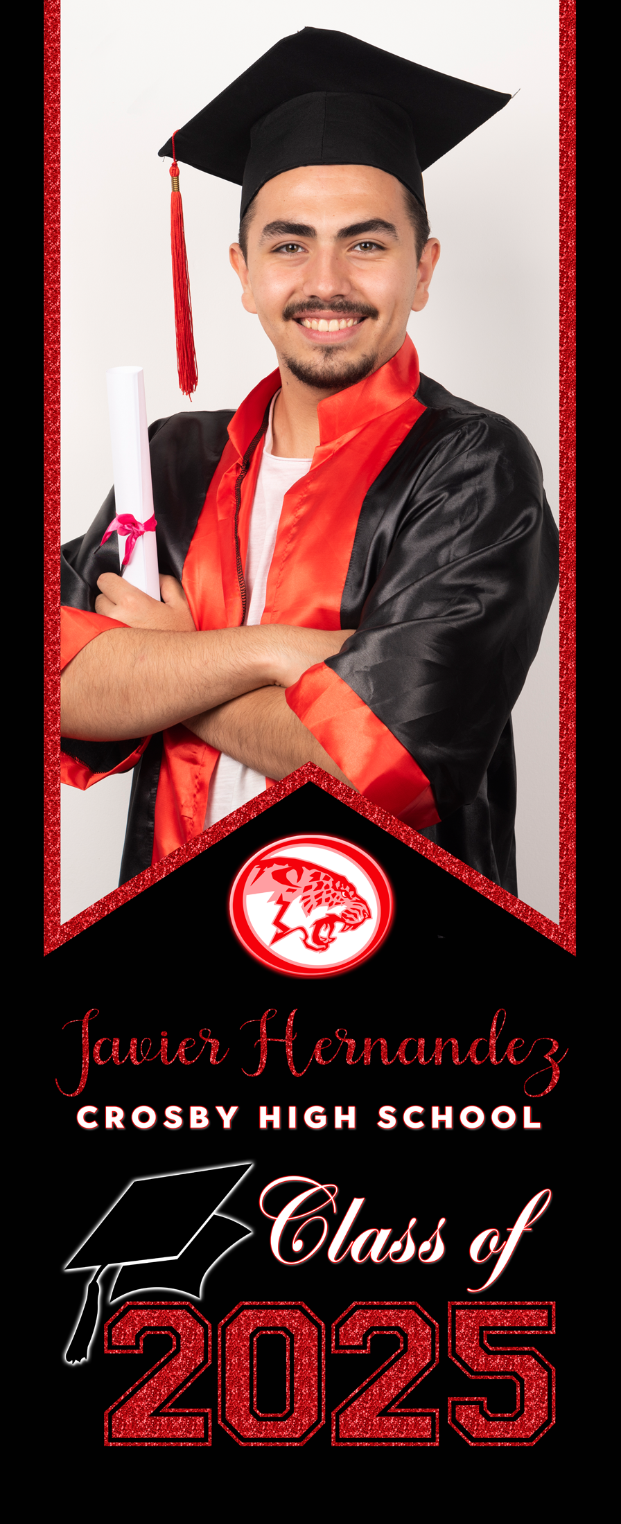 Graduation Retractable, Graduation Banner, Graduation Retractable Banner, Graduation Custom Roll Up Banner, Class of 2025 Retractable Banner