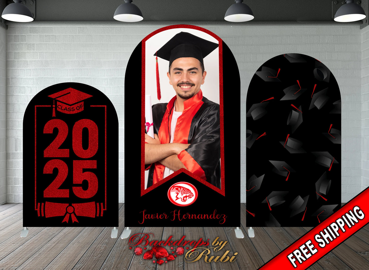 Graduation Arched, Graduation Chiara Banner, Graduation Backdrop, Graduation Arch Cover Chiara, Graduation Banner, Class of 2025 Arched