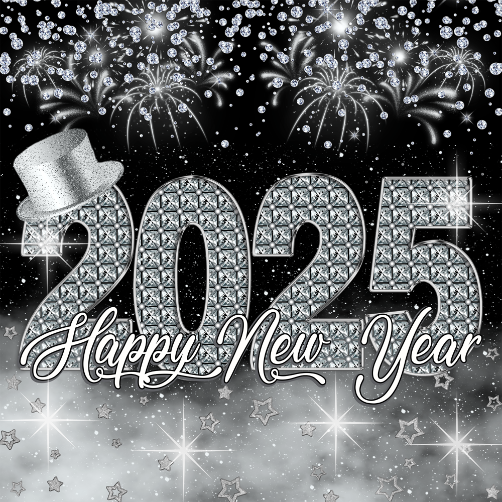 New Year's Eve Party Photo Booth, New Year's Backdrop, New Year's Banner, 2025 Backdrop, 2025 Banner, New Years, Holiday Backdrops, 2025