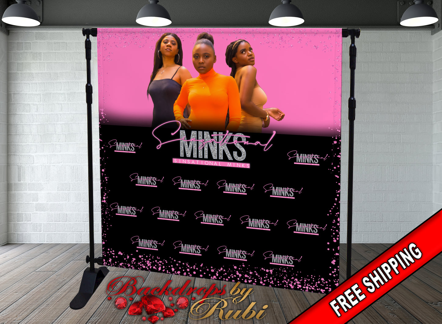 Logo Step and Repeat Business Event Backdrop, Custom Logo Backdrop, Business Logo Backdrop, Business Logo Step And Repeat, Custom Backdrops