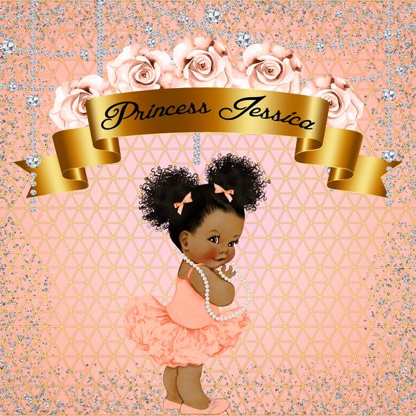 Princess Backdrop, Princess Banner, Baby shower Princess , Coming soon Banner, Baby Shower princess Backdrop,Happy Birthday princess Banner