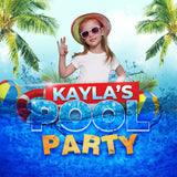 Pool Party Backdrop, Summer Pool Party Banner, Pool Party Background, Pool Party Photo Backdrop, Pool Party Banner, Pool Party Picture