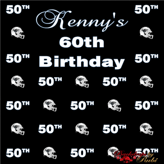 Birthday Backdrop, Football Birthday Backdrop, Football Step and Repeat Backdrop, Sports backdrop, Men's Backdrop, Step and Repeat Backdrop