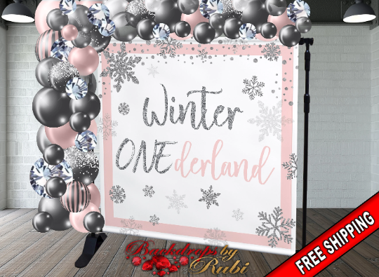 One derland, Christmas Backdrop, Christmas Banner, winter one derland, Backdrops, Merry Christmas Backdrop, Christmas birthday Backdrop