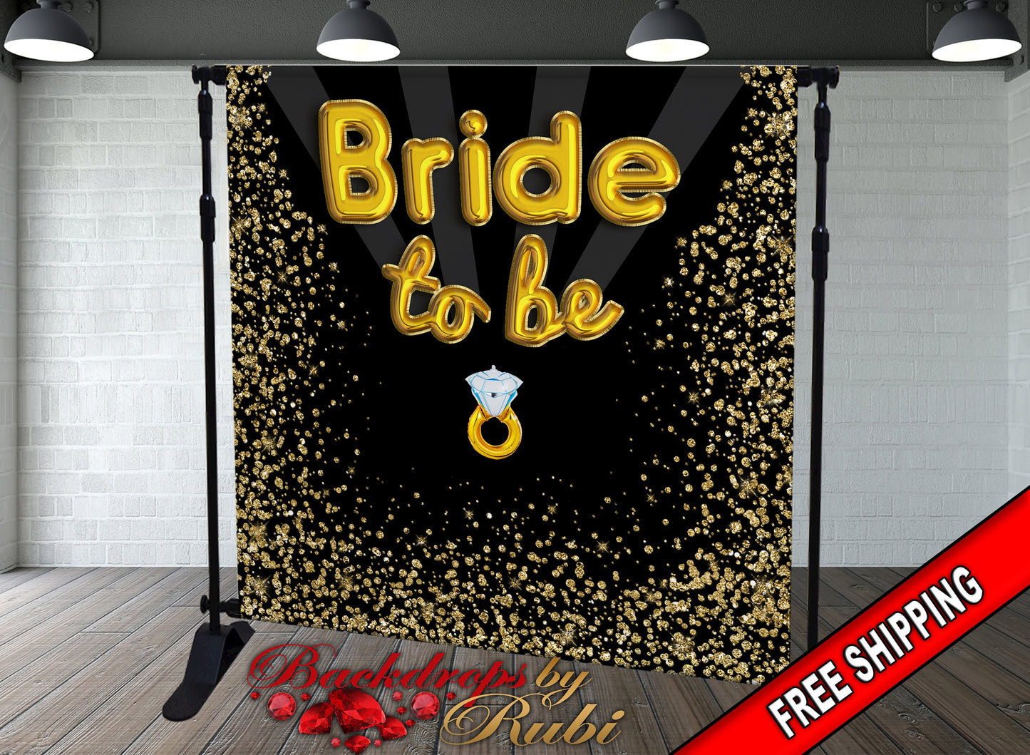 Bride to Be, Bride to Be Backdrop, Bride to Be Background, Bride to Be Foil Balloon, Bride to Be Foil Balloon Banner