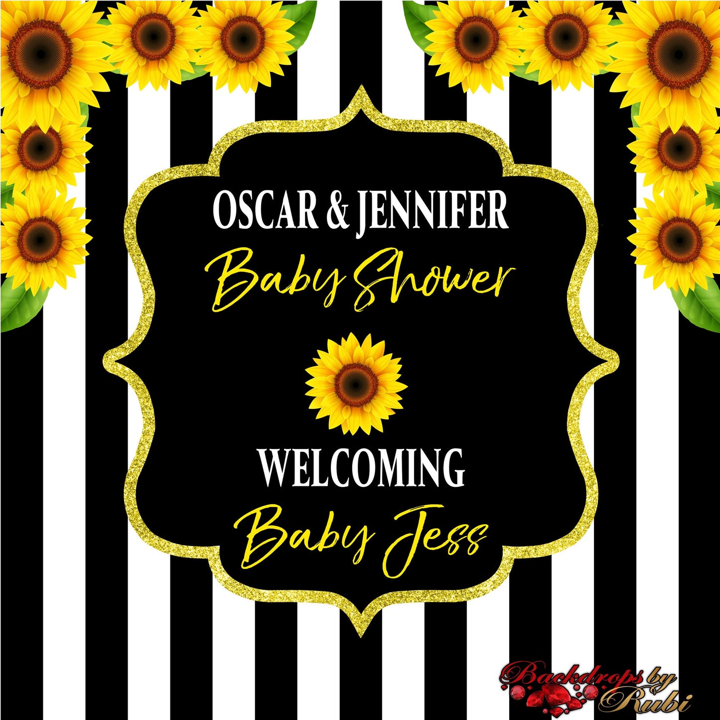 Sunflowers, Sunflowers Baby Shower Backdrop, Bee Backdrop, Sunflowers Baby Shower, Sunflower Bridal Shower backdrop, Sunflowers Wedding