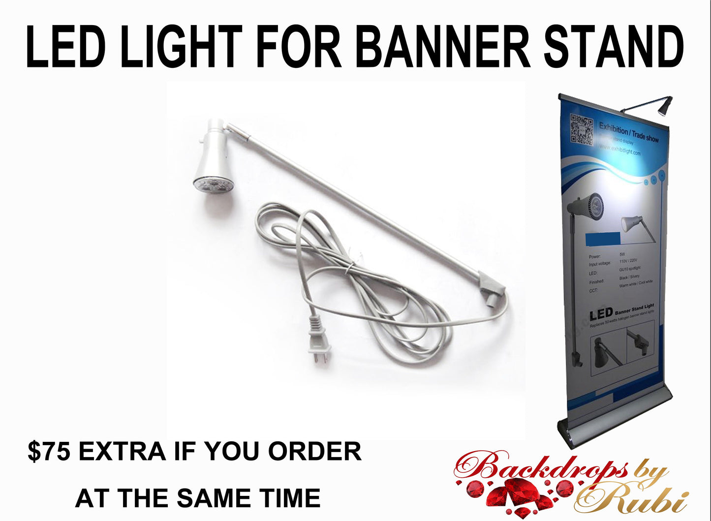 Retractable Logo Banner, DJ Retractable Logo Banner, DJ Trade Show Banner, DJ Pop Up Shop, Dj Retractable Banner, Dj Roll Up Banner