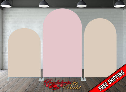 Arched Solid Colors Backdrop, Arched Chiara Backdrop, Arched Baby Shower Backdrop, Chiara Solid colors Backdrop, Arched Fabric Backdrop