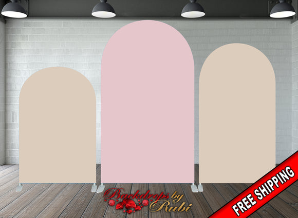 Arched Solid Colors Backdrop, Arched Chiara Backdrop, Arched Baby Shower Backdrop, Chiara Solid colors Backdrop, Arched Fabric Backdrop