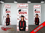 Graduation X-Stand, Graduation Banner, Graduation X-Stand Banner, Graduation Custom X-Stand Banner, Class of 2024 X-Stand Banner, X-Stand