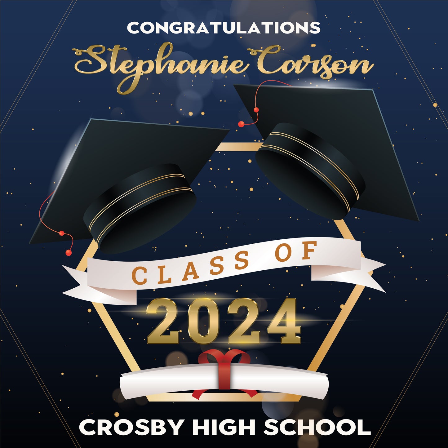 Graduation Backdrop, Prom, Graduation Photo Booth, Class of 2024 Backdrop, Class of 2024 Step and Repeat, Graduation Senior Prom Banner, Class of 2024