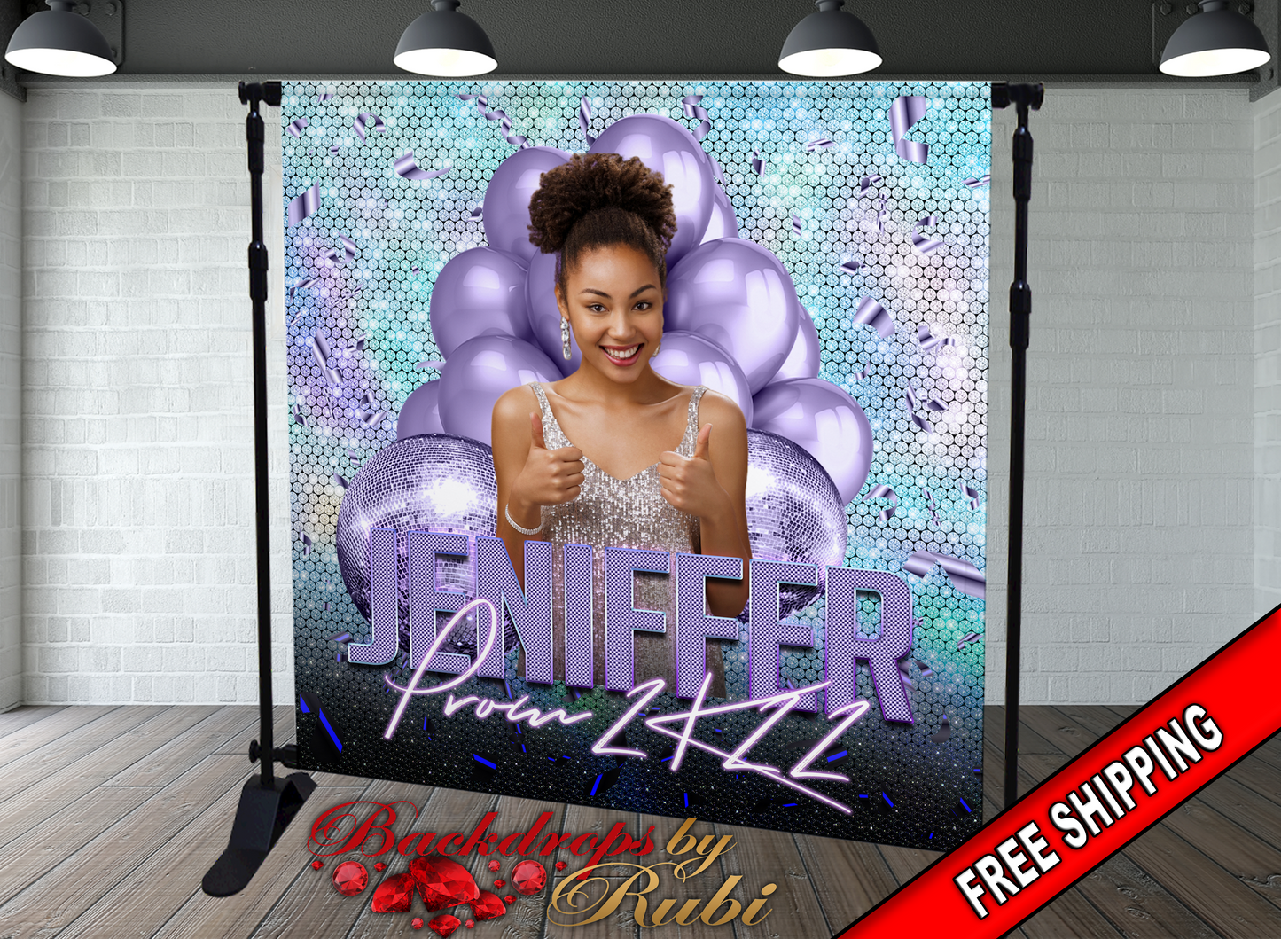 Birthday Backdrop, Custom Photo Birthday Backdrop, 21st Birthday Backdrop, Prom Backdrop, Birthday Banner, Photo Birthday Backdrop, grad