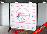 Logo Step and Repeat Business Event Backdrop, Custom Logo Backdrop, Business Logo Backdrop, Business Logo Step And Repeat, Custom Backdrops