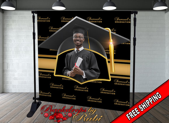 Graduation Backdrop, Prom, Graduation Photo Booth, Class of 2023 Backdrop, Class of 2023 Step and Repeat, Graduation Senior Prom Banner, Class of 2023