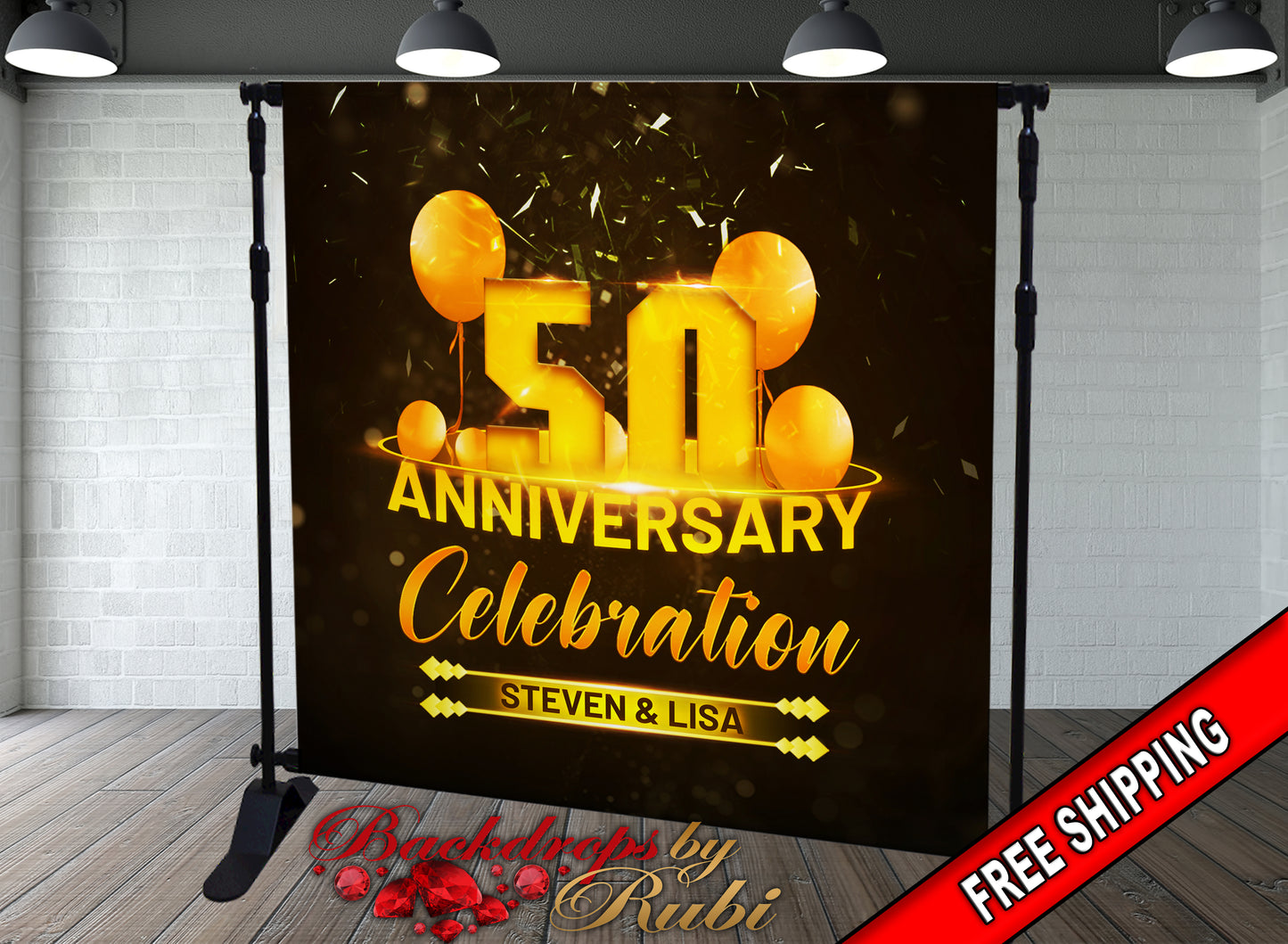 Anniversary Celebration Backdrop, Wedding Backdrop, Bridal Shower Backdrop, Anniversary Celebration Banner, Anniversary Backdrop