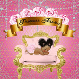 Princess Backdrop, Princess Banner, Baby shower  Princess , Coming soon Banner, Baby Shower princess  Backdrop,Happy Birthday princess Banner