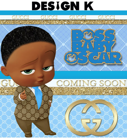 Boss Baby Girl Backdrop, Boss Baby Banner, Boss Baby  Birthday, Boss Baby party, Boss Baby Personalized Backdrop, Boss Baby baby Shower, Boss Baby African American