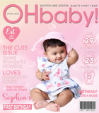 Magazine Baby Cover Floor Decal, Magazine Cover Floor Sticker, Magazine Cover Decal, Photo Birthday Decal, Baby Birthday Floor Decal