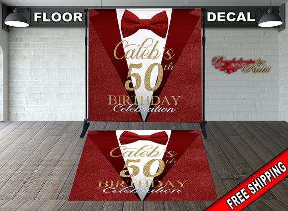 Classic Man Floor Decal, Classic Man Floor Sticker, Classic Man 50th Birthday Decal, Classic Man Decal, Classic Man Birthday Decal