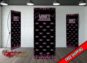 X-Stand Logo Banner, Logo Step and Repeat Business Event Banner, Trade Show Banner, Pop Up Shop, X-Stand Banner, X-Stand Logo banner, XStand