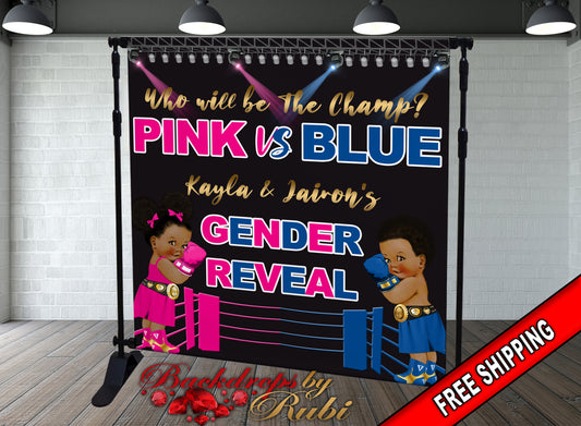 Gender Reveal Backdrop, Gender Reveal Banner Gender Reveal Party Backdrop, Gender Reveal, Boy Or Girl, Gender Reveal Prince or Princess
