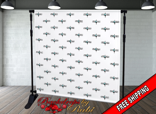 Logo Step and Repeat Business Event Backdrop, Custom Logo Backdrop, Business Logo Backdrop, Business Logo Step And Repeat, Custom Backdrops