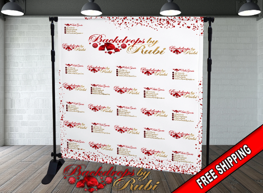 Logo Step and Repeat Business Event Backdrop, Custom Logo Backdrop, Business Logo Backdrop, Business Logo Step And Repeat, Custom Backdrops