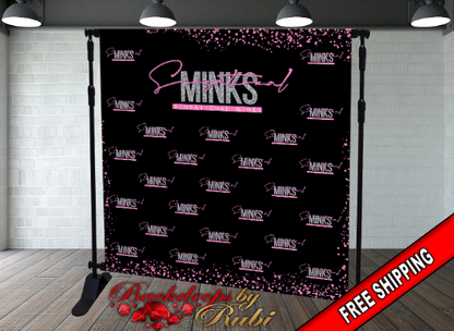 Logo Step and Repeat Business Event Backdrop, Custom Logo Backdrop, Business Logo Backdrop, Business Logo Step And Repeat, Custom Backdrops