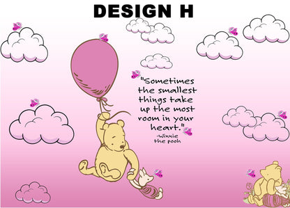 Winnie the Pooh Baby Shower, Winnie the Pooh Nursery/Baby Shower, Winnie the Pooh Backdrop, Winnie the Pooh Vintage/ Winnie the Pooh Classic