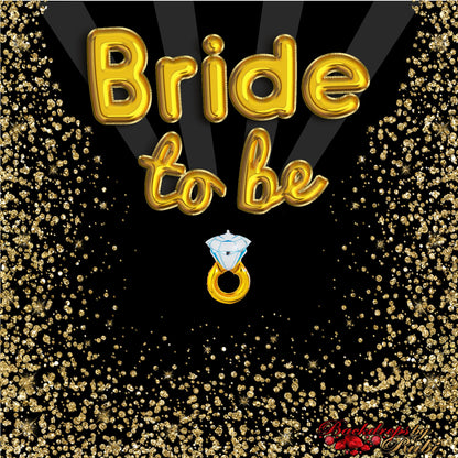 Bride to Be, Bride to Be Backdrop, Bride to Be Background, Bride to Be Foil Balloon, Bride to Be Foil Balloon Banner