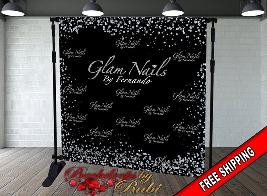 Logo Step and Repeat Business Event Backdrop, Custom Logo Backdrop, Business Logo Backdrop, Business Logo Step And Repeat, Custom Backdrops