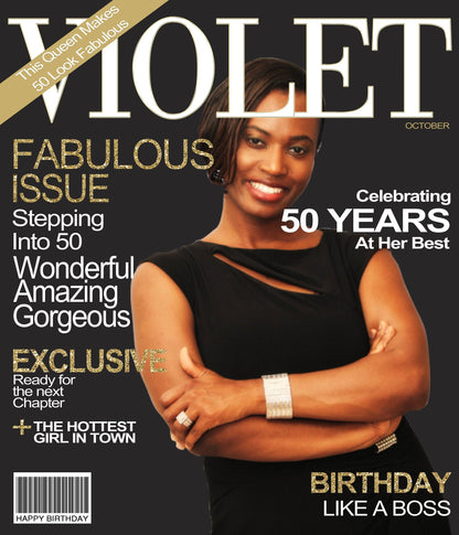 Magazine Cover Backdrop, Magazine Cover Birthday, Magazine Cover Banner, Magazine Cover Step and Repeat, Magazine Women's Backdrop, Magazine