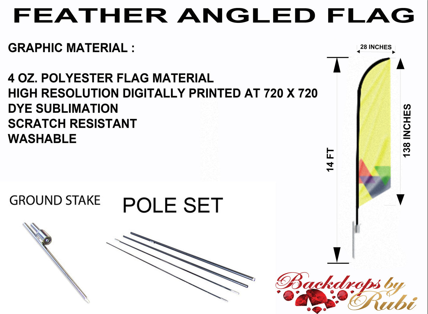 Feather Flag, Feather Banner Flag, Feather Logo Flag, Custom Feather Flag, Logo Flag, Business Flag, Sail Flag, Flying Banner, Custom Flag