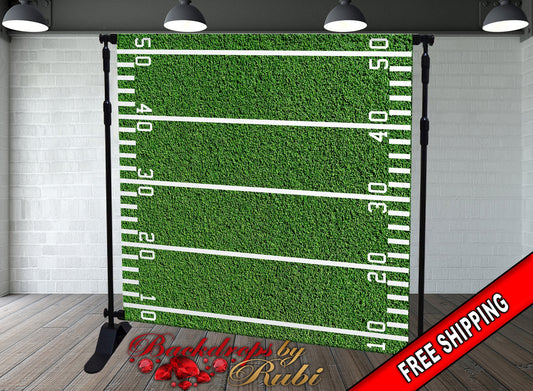 Football Birthday Backdrop,  Football Backdrop, Baby Shower Football Backdrop, Touchdown Football backdrop, Football Field  Backdrop